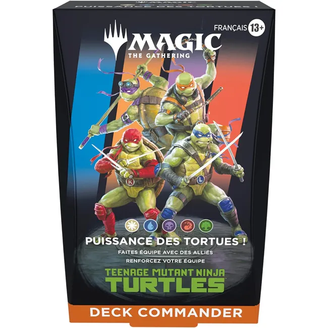 MTG - Tortue Ninja Deck commander "Puissance des tortues" VF