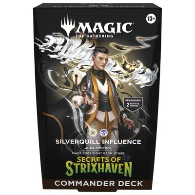 MTG - Les secrets de Strixhaven Deck Commander - Silverquill Influence - EN