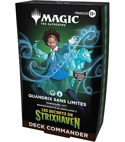 MTG - Les secrets de Strixhaven Deck Commander - Quandrix Unlimited - EN