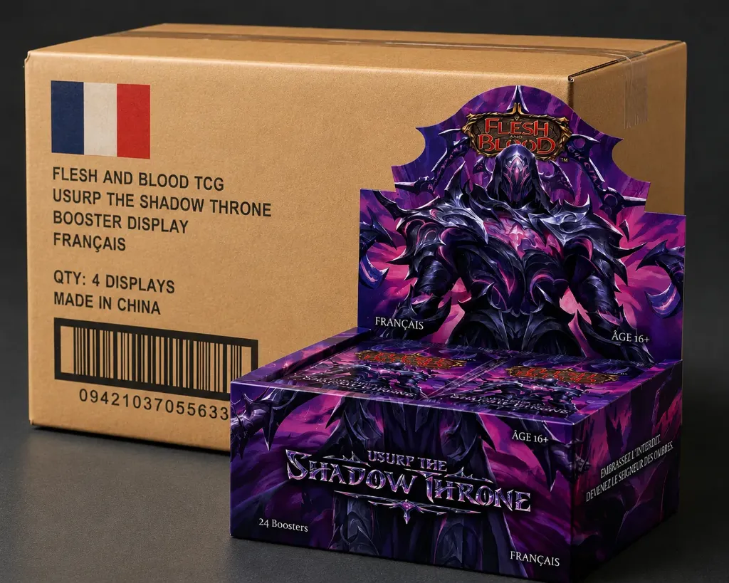 FAB - CASE Usurp The Shadow Throne (4 Displays) - FR