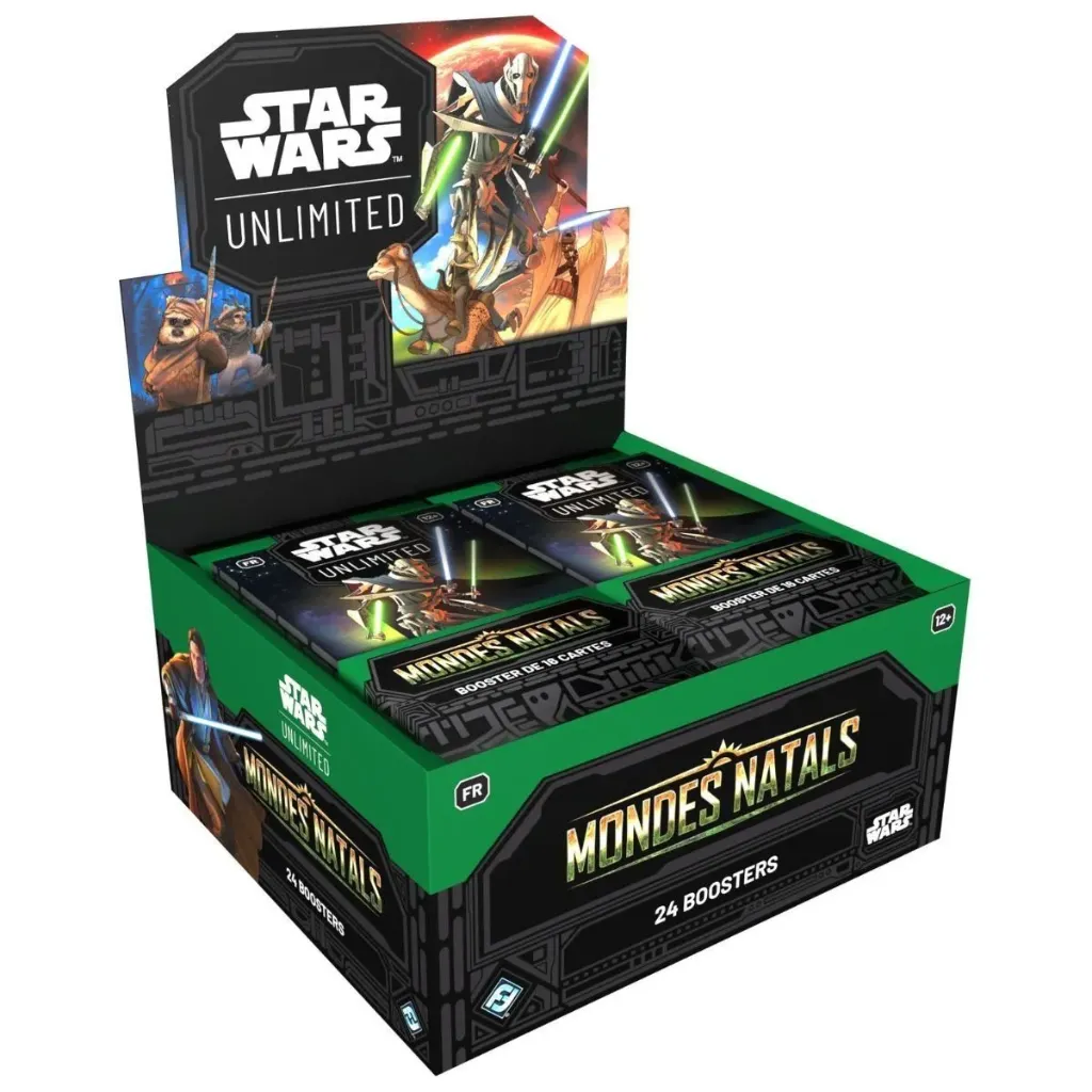 Star Wars Unlimited : Mondes Natals - Boite de 24 Boosters FR