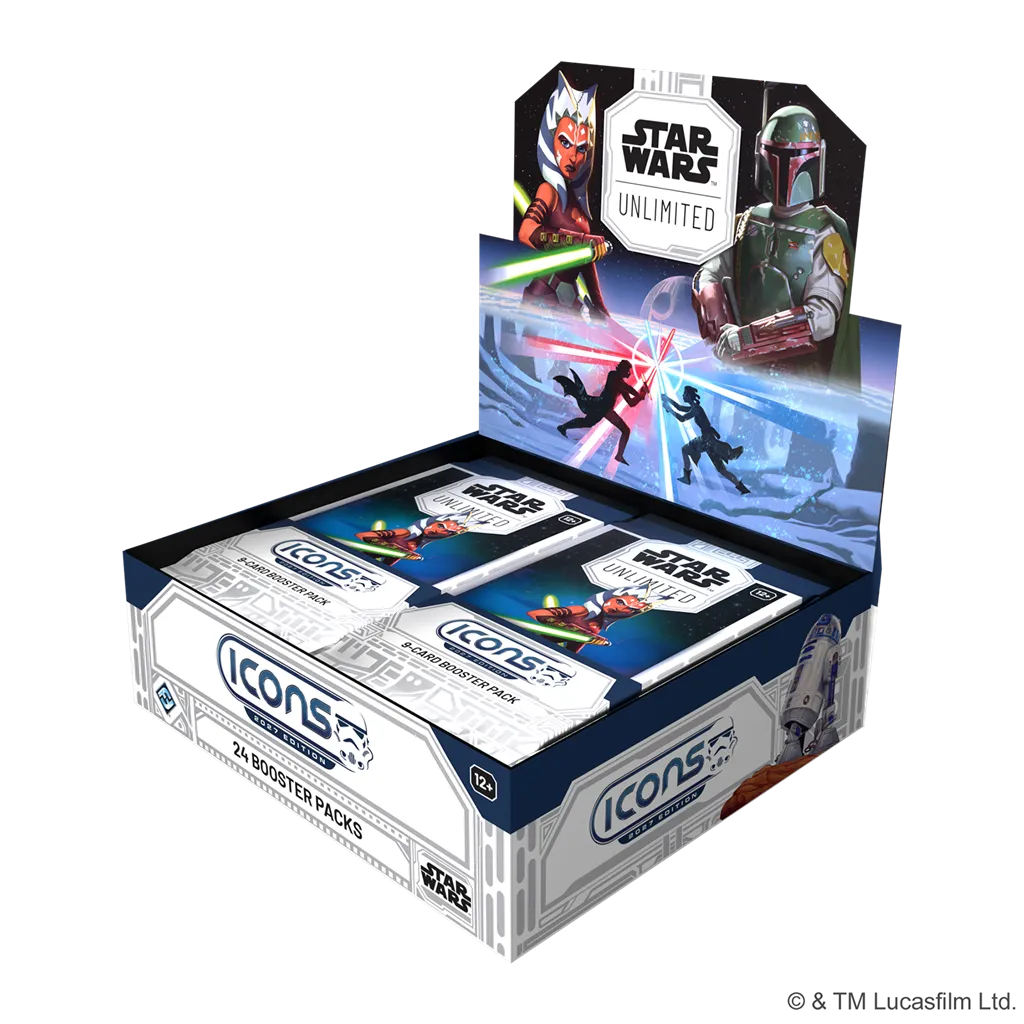 Star Wars Unlimited : Icons - Boite de 24 Boosters FR
